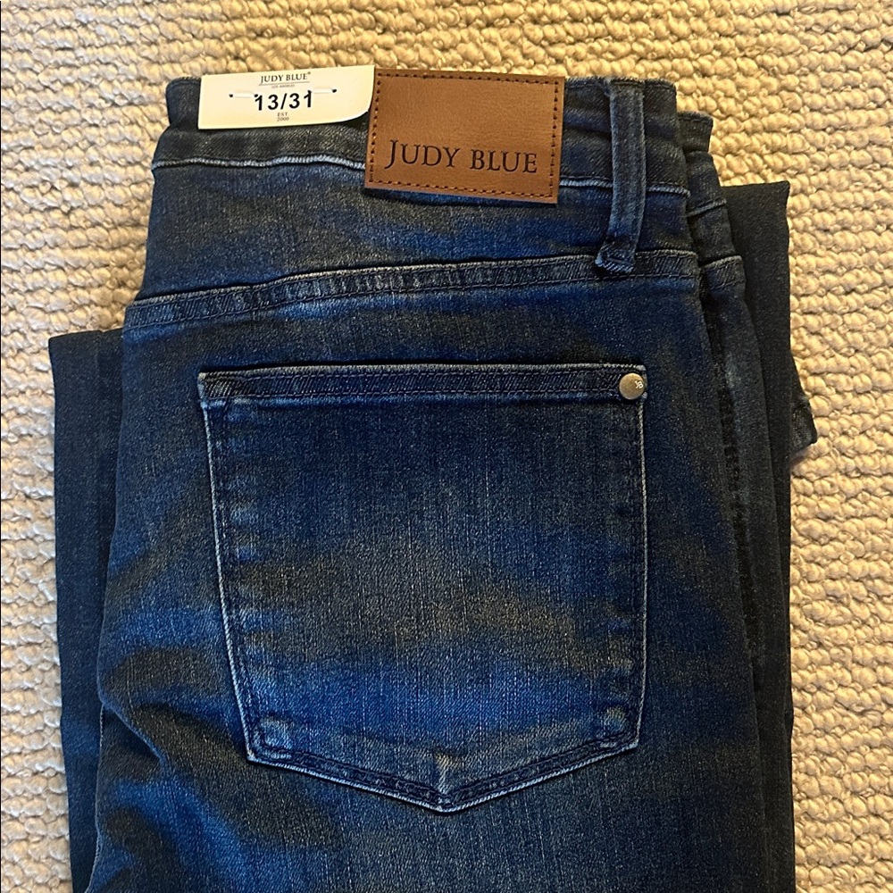 Judy Blue womens Dark Blue Jeans